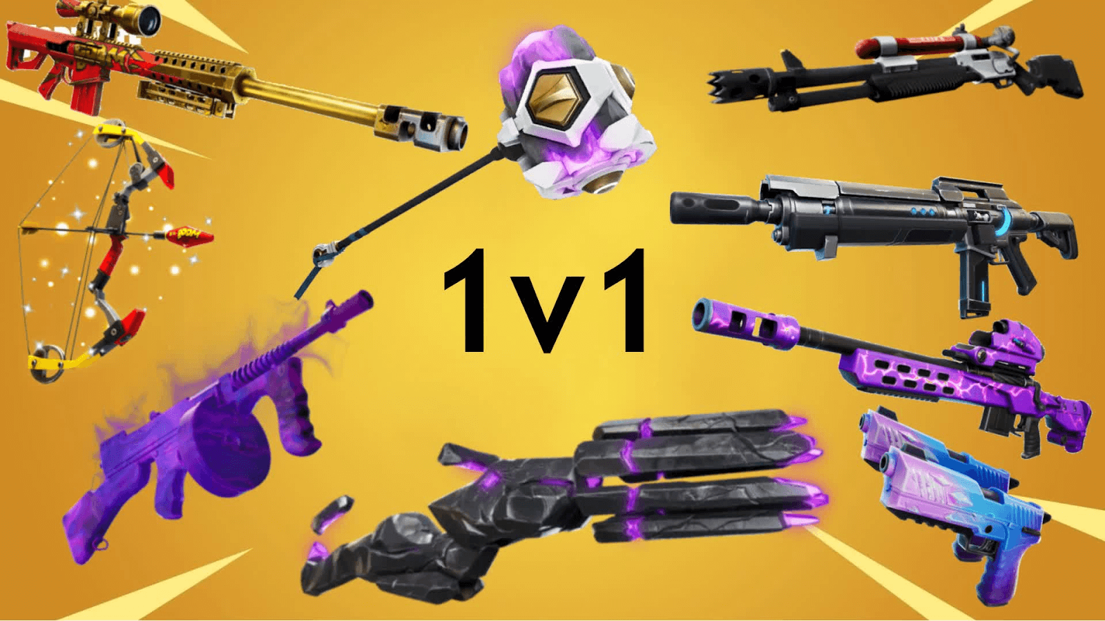 All New Boons, Mythic, and Exotic Weapons in Fortnite C6S2