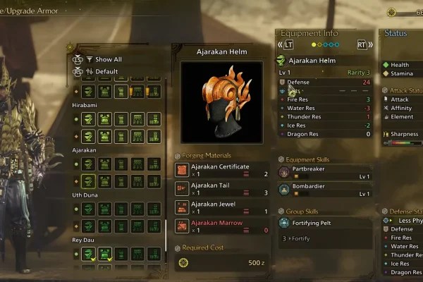 Decorations in Monster Hunter Wilds