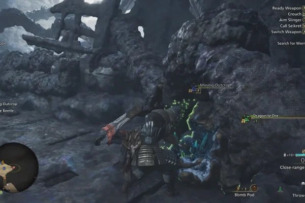 Dragonite Ore Monster Hunter Wilds
