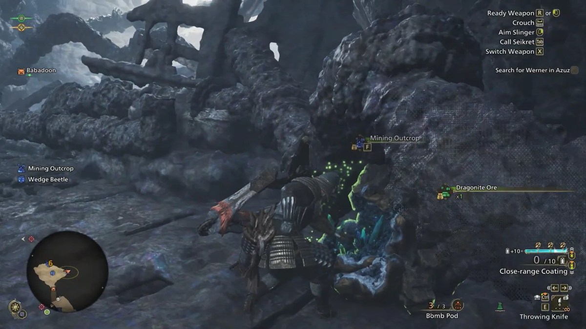 Dragonite Ore Monster Hunter Wilds