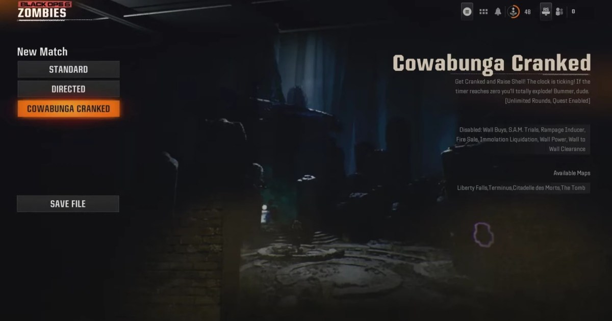 All About TMNT Cowabunga Cranked Mode BO6