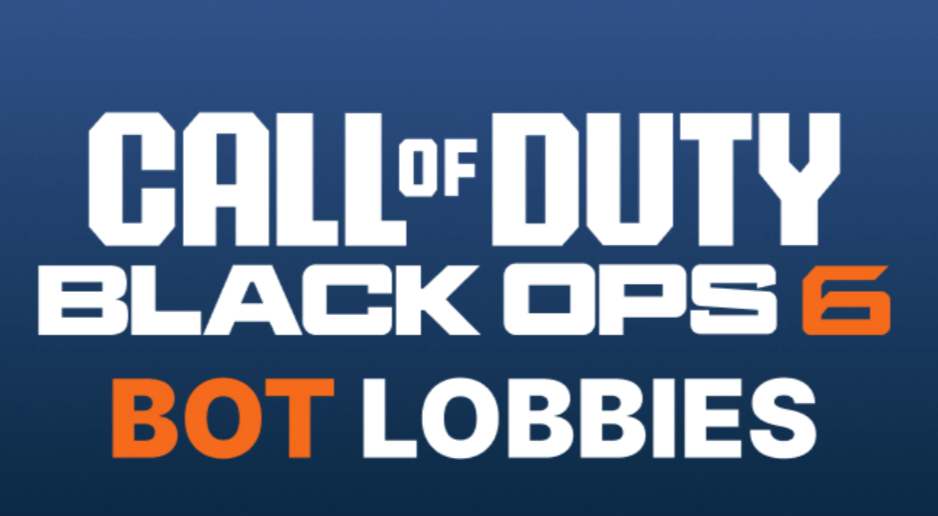 Bot lobbies in BO6 max guns fast