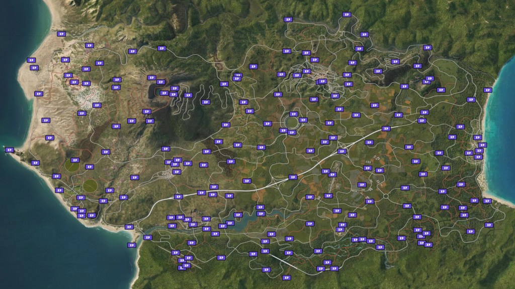 Froza horizon 5 map details