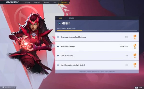 How To Max Hero Proficiency Quickly