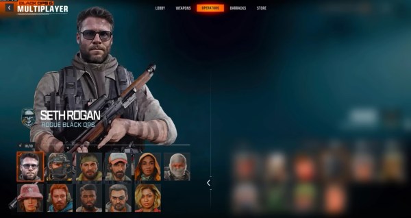 How to unlock seth rogen operator skin