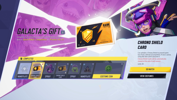 Marvel Rivals Chrono Shield cards