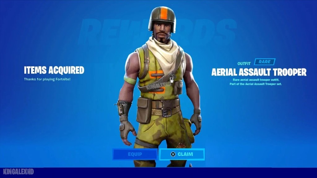 Aerial Assault - Top 7 Rarest Fortnite Skins
