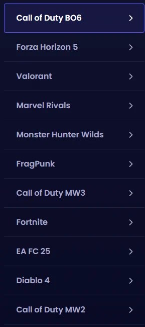 All games