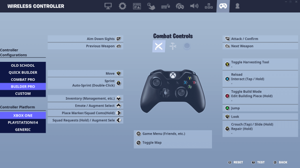 Best Fortnite Controller Settings