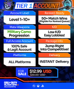 Call of Duty BO6 Ranked Ready Accounts For Sale