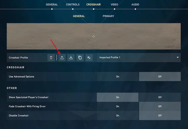 Crosshair In Valorant