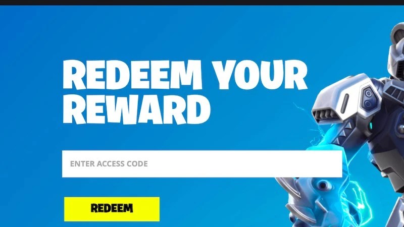 Fortnite Skin Codes Redeem