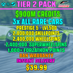 Forza Horizon 4 Modded Accounts For Sale Tier 2