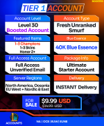 Buy League of Legends Account - LoL Smurf Accounts For Sale T1 Boosted
