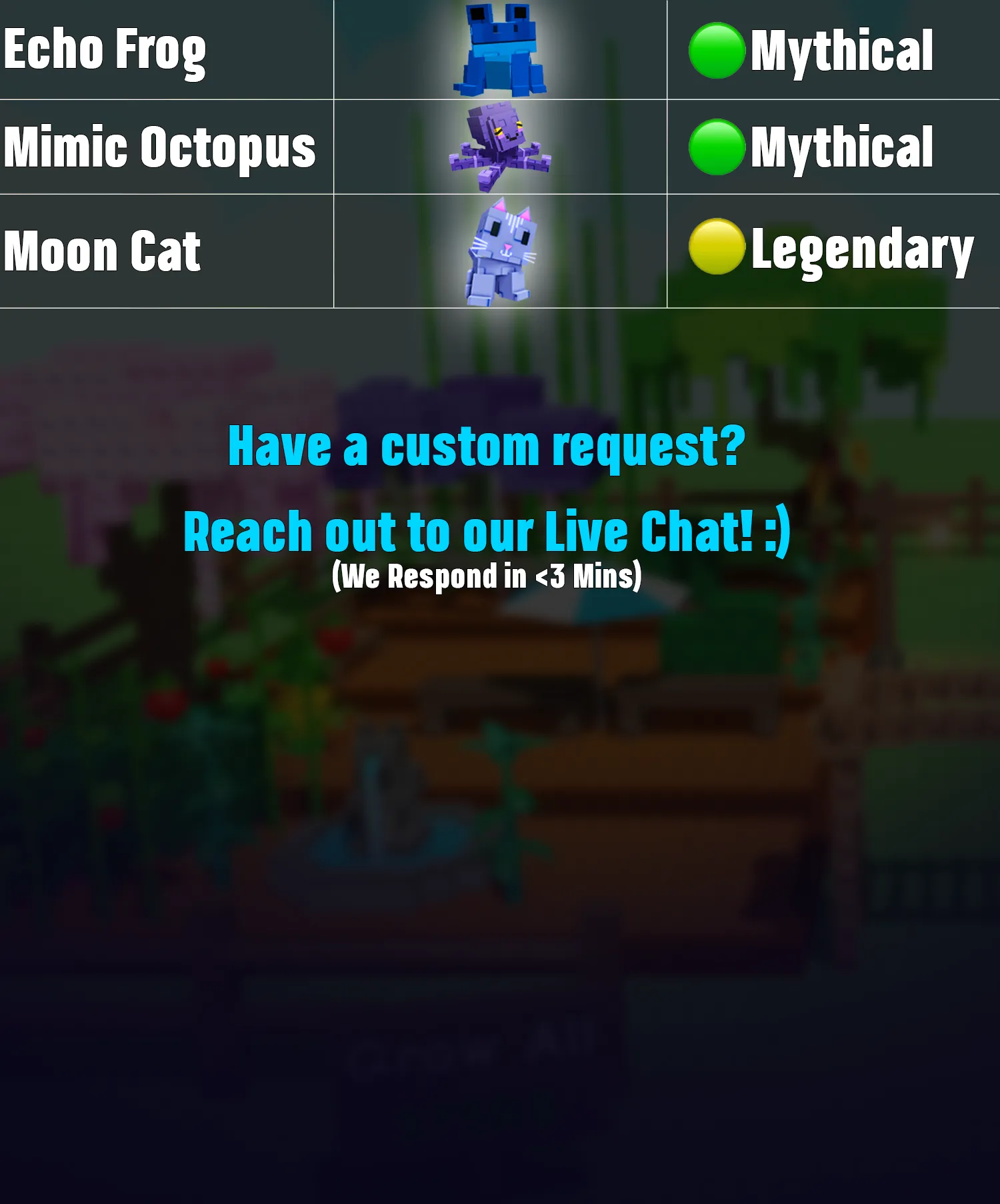 Grow A Garden Pets Artboard 4 3.11.25