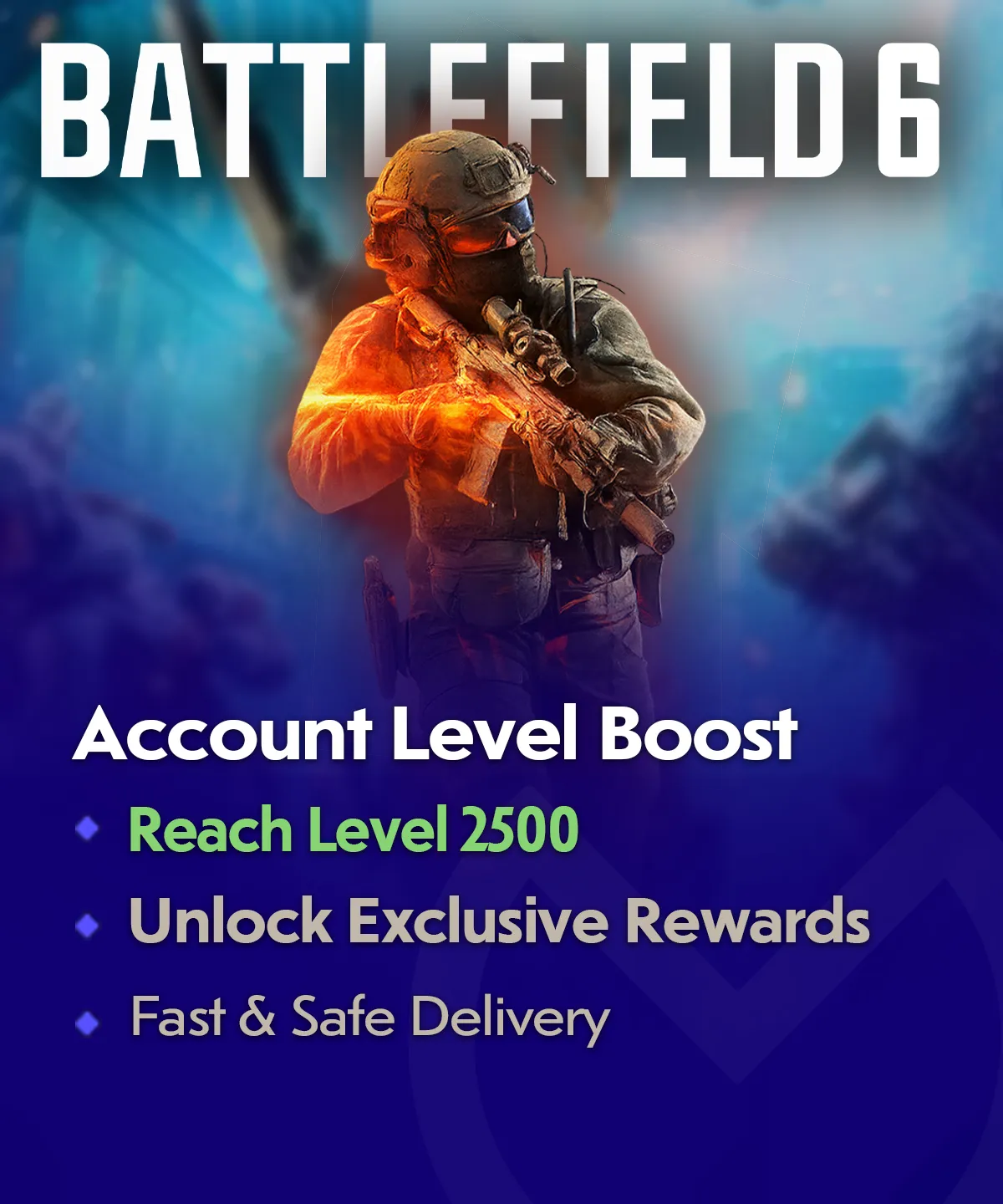 Battlefield 6 Account Level Boost