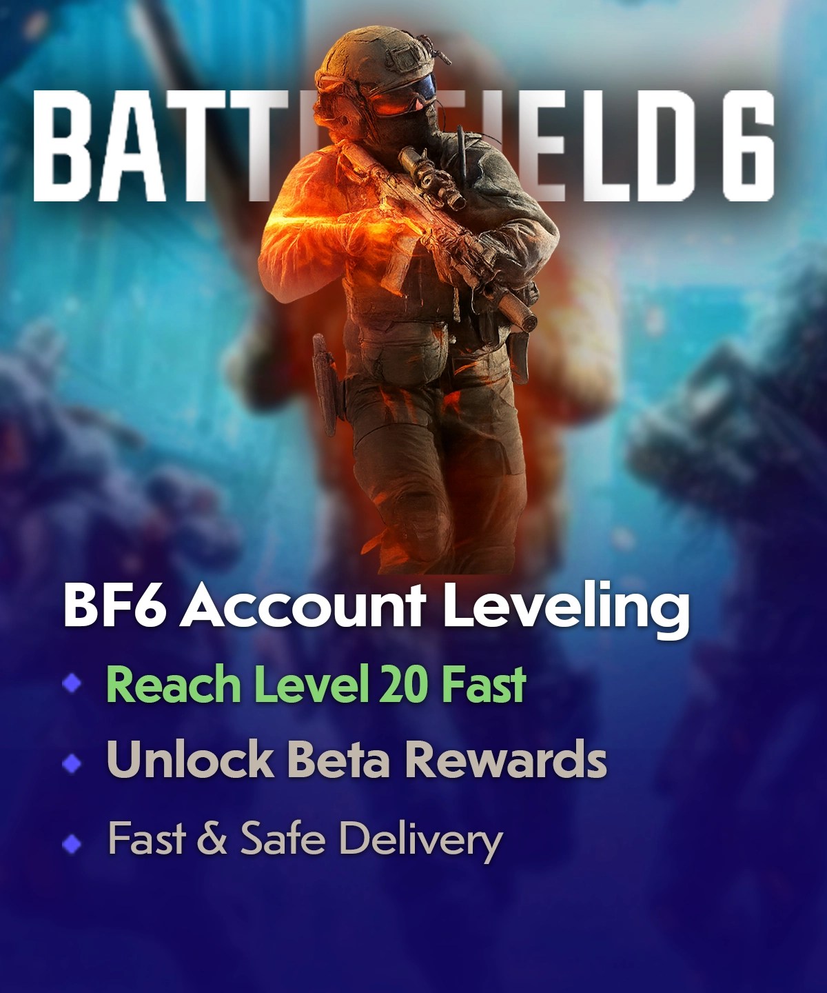 Battlefield 6 Account Level Boost