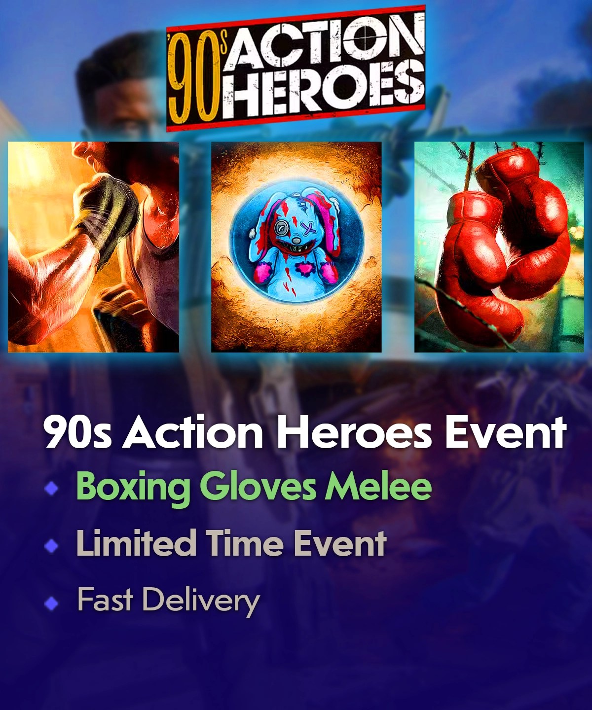 COD BO6 90s Action Heroes Event