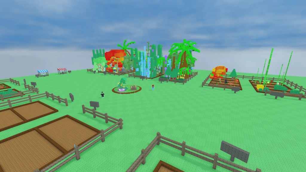 Plot in Grow a Garden