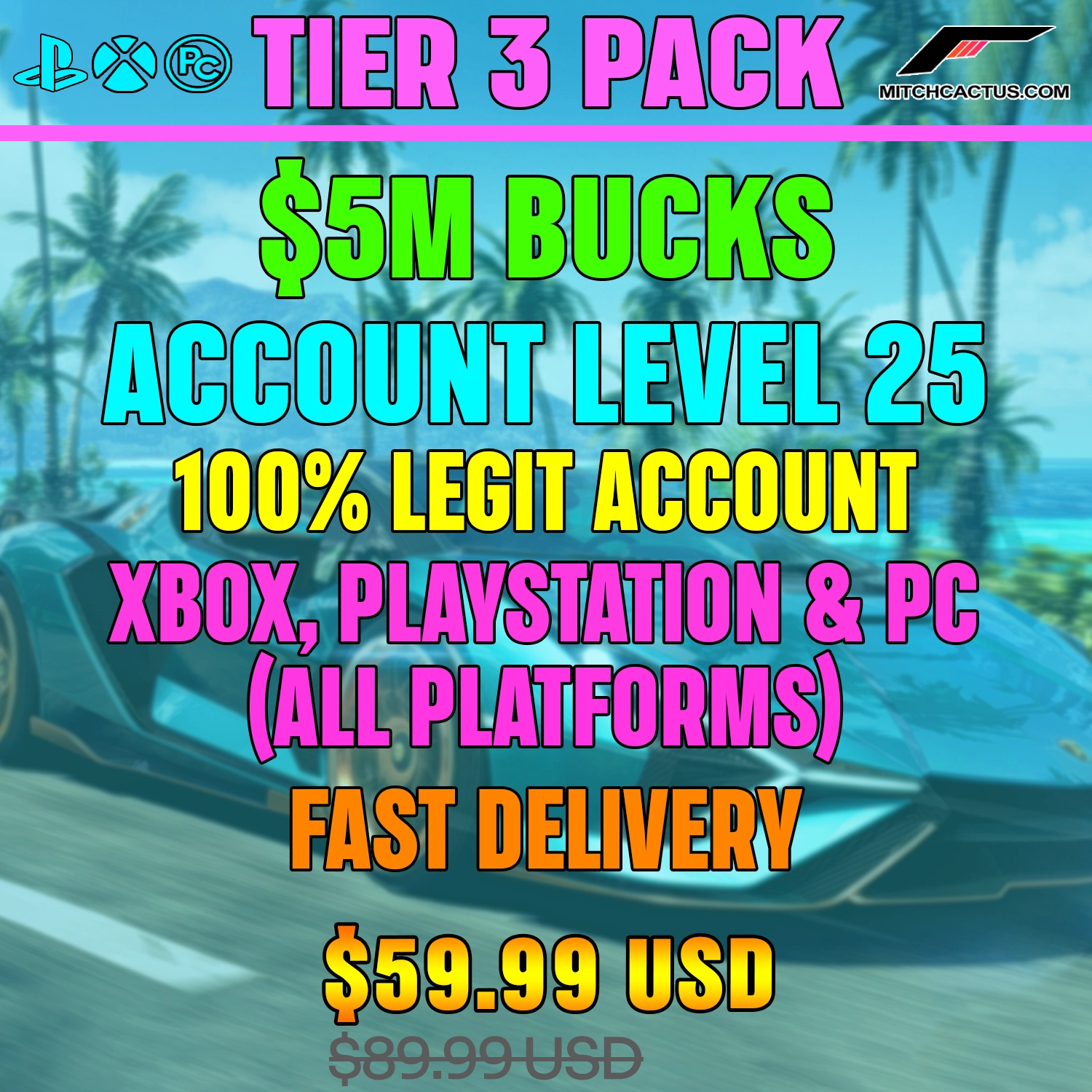 The Crew Motorfest Modded Accounts Tier 3