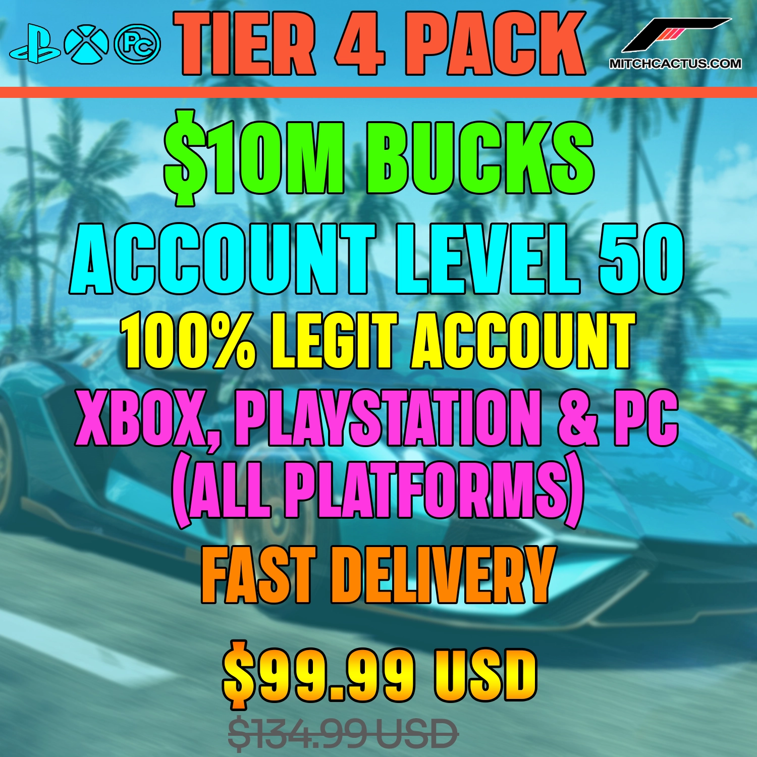 The Crew Motorfest Modded Accounts Tier 4