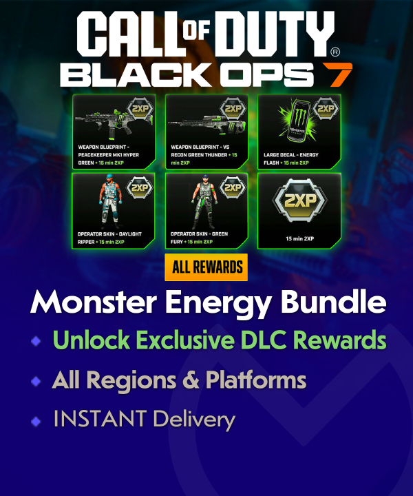 Call of Duty BO7 Monster Energy Bundle Codes
