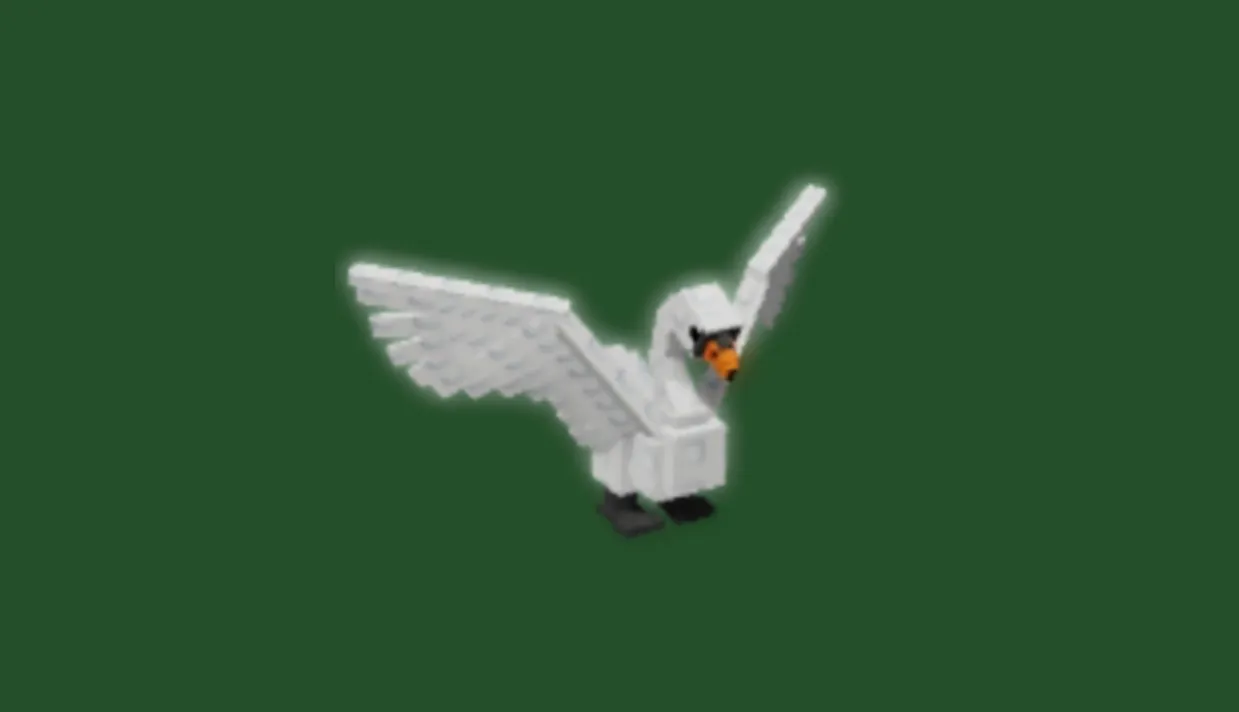 Grow a garden swan