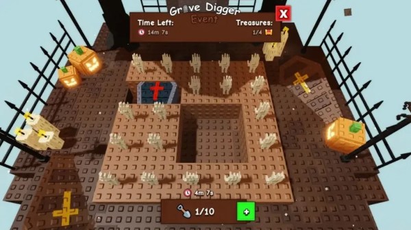 Grow a Garden Grave Digger event