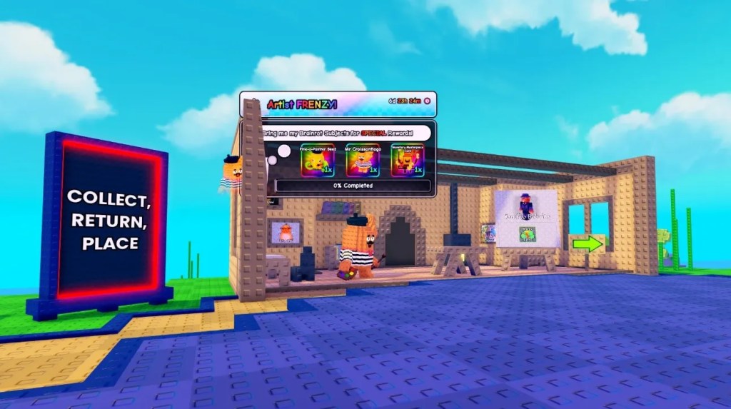 Plants vs Brainrots Artist Frenzy Event – How To Complete It