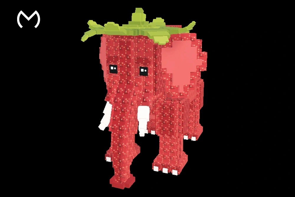 Strawberry Elephant Brainrot