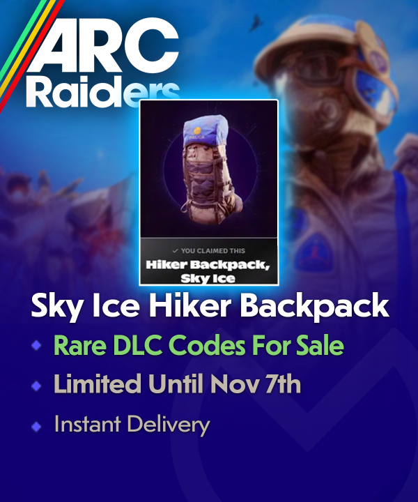 ARC Raiders Sky Ice Hiker Backpack