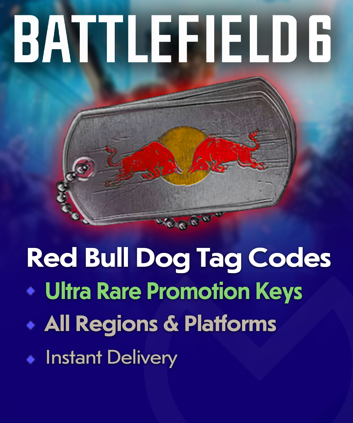 Battlefield 6 Red Bull Dog Tag Codes