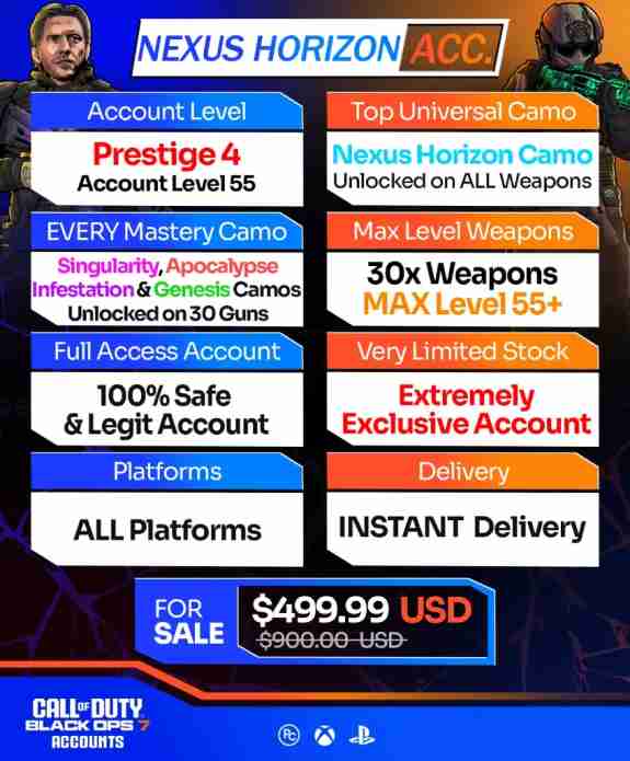 Buy COD BO7 Accounts For Sale - Black Ops 7 - Image 16
