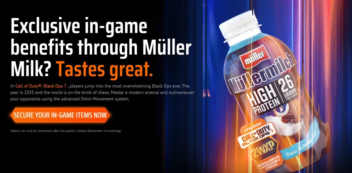 How To Get BO7 Muller Milk Skin