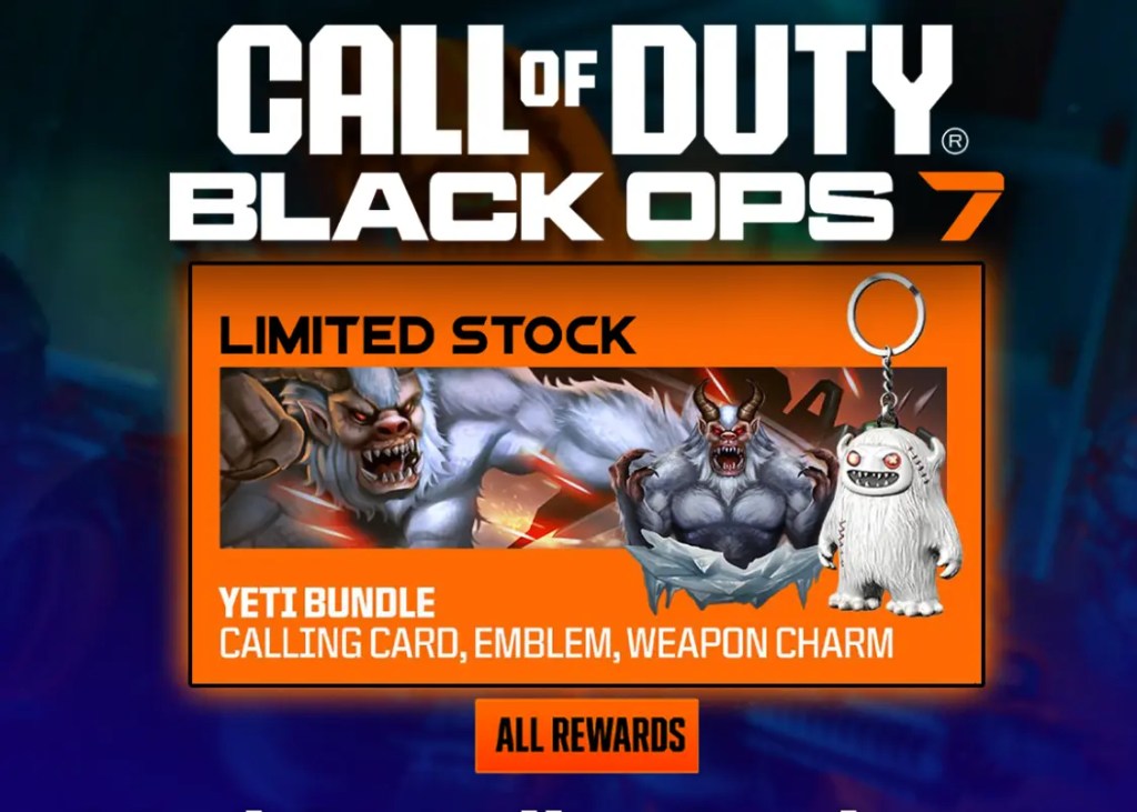 MitchCactus COD BO7 Yeti Bundle Codes
