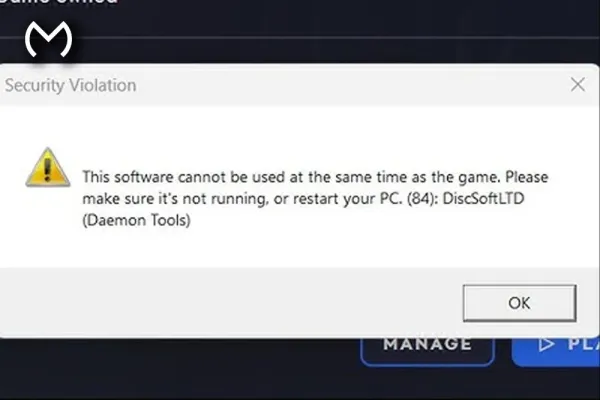 Battlefield 6 Daemon Tools Error