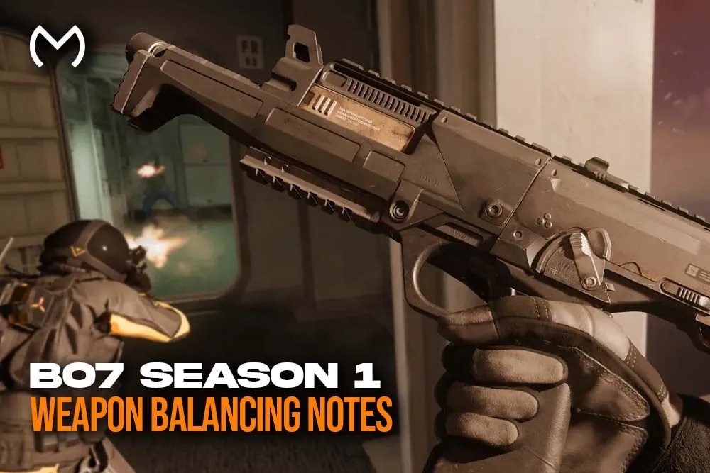 BO7 Season 1 Weapon Balancing Notes — Full Official Breakdown
