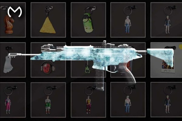 BO7 Snowfall Weapon Charm