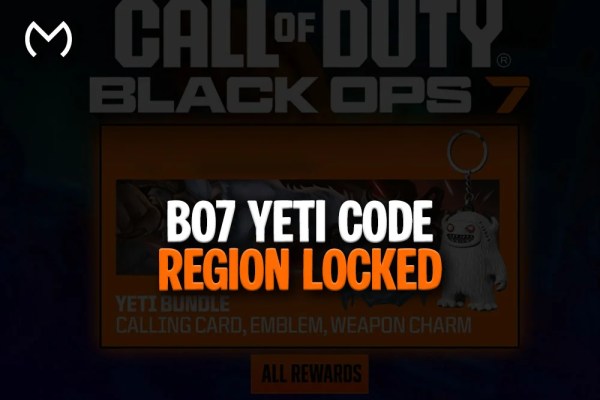 BO7 Yeti Code Region Locked