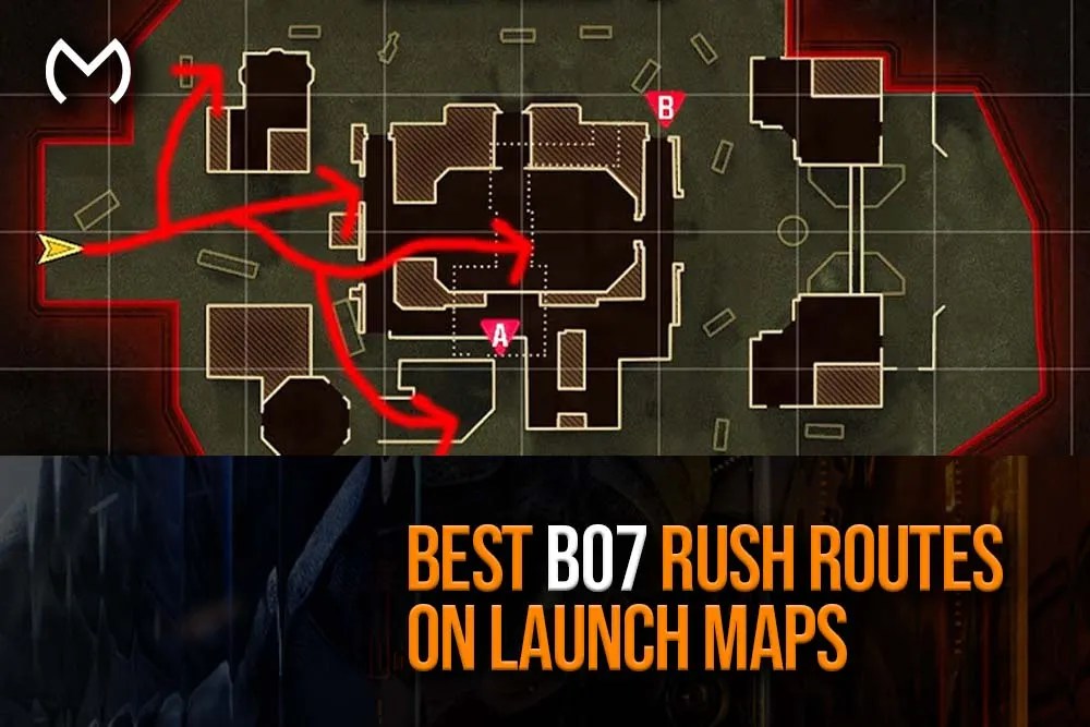 Best BO7 Rush Routes on Launch Maps