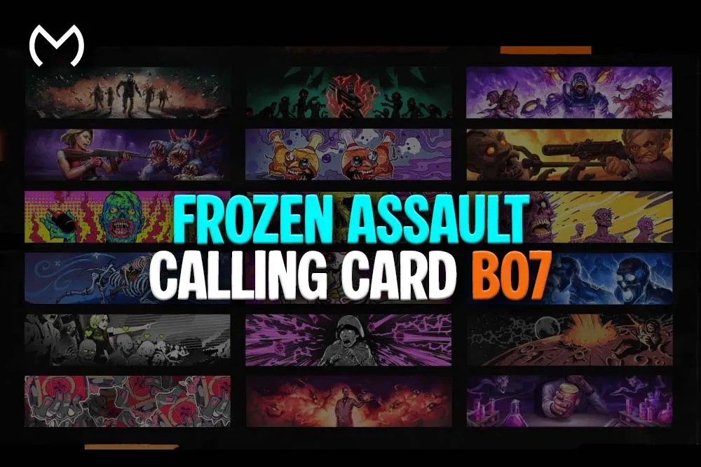 Frozen Assault Calling Card BO7