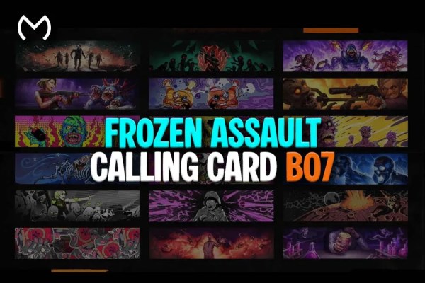 Frozen Assault Calling Card BO7