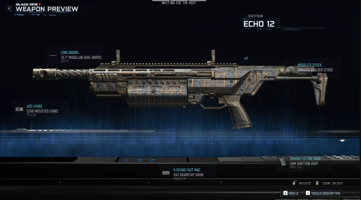 Echo 12 Loadout