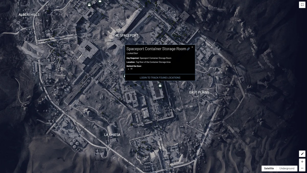 Arc Raiders Spaceport Container Storage Key