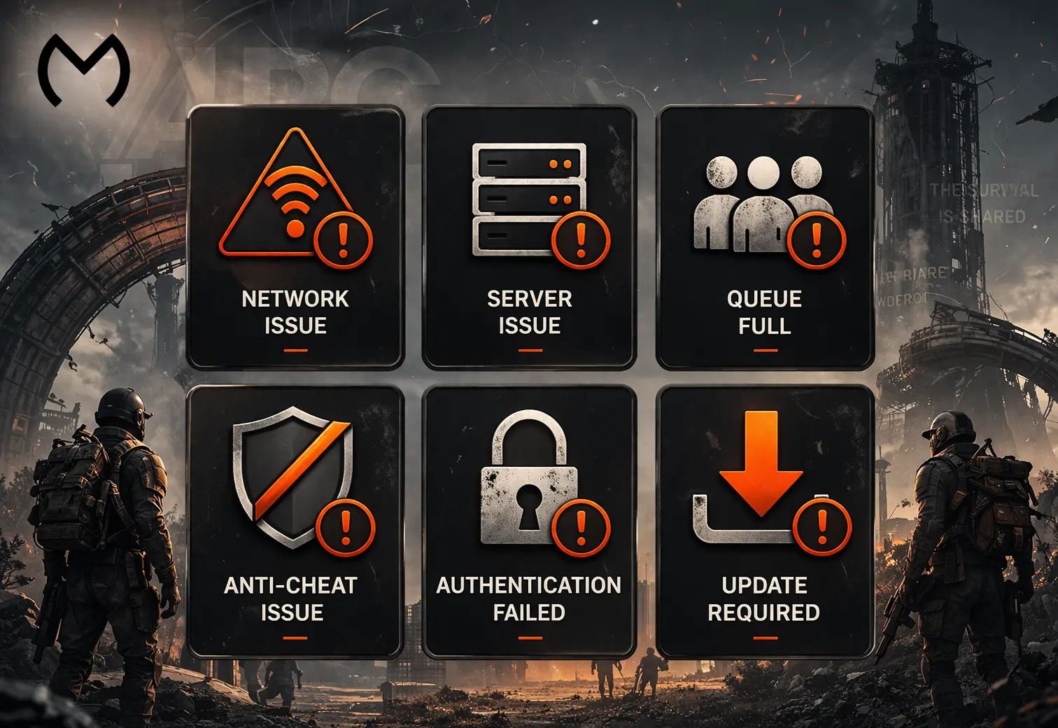 Graphics Error Emblems ARC Raiders Error Symbols Explained