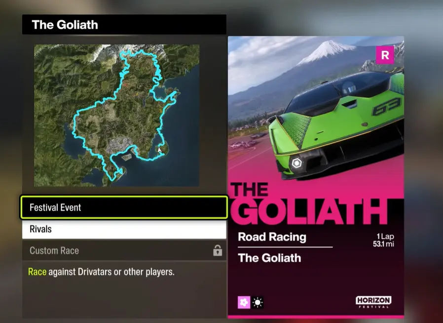 Goliath Race Distance