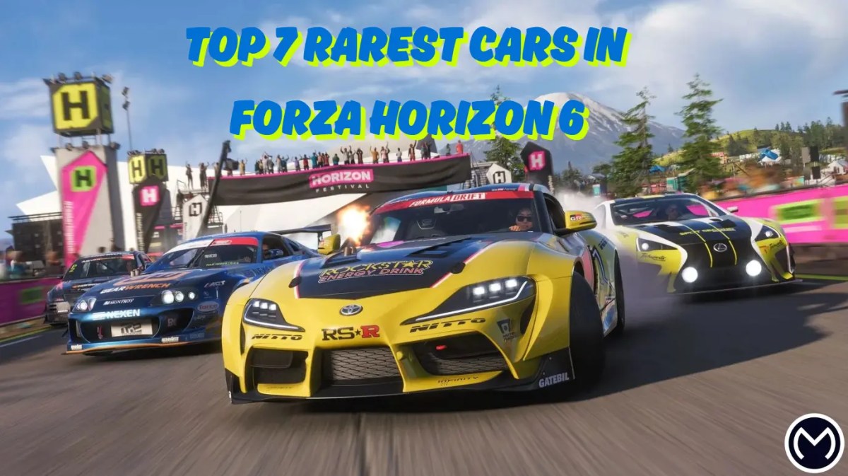 Top 7 Rarest Cars In Forza Horizon 6