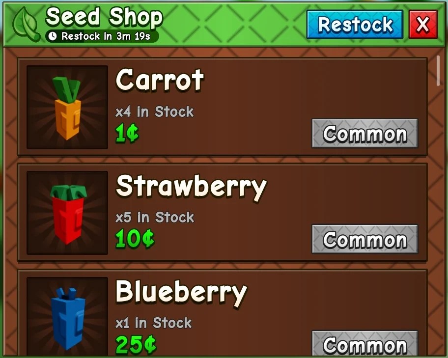 Farm Sheckles To Buy Better Seeds