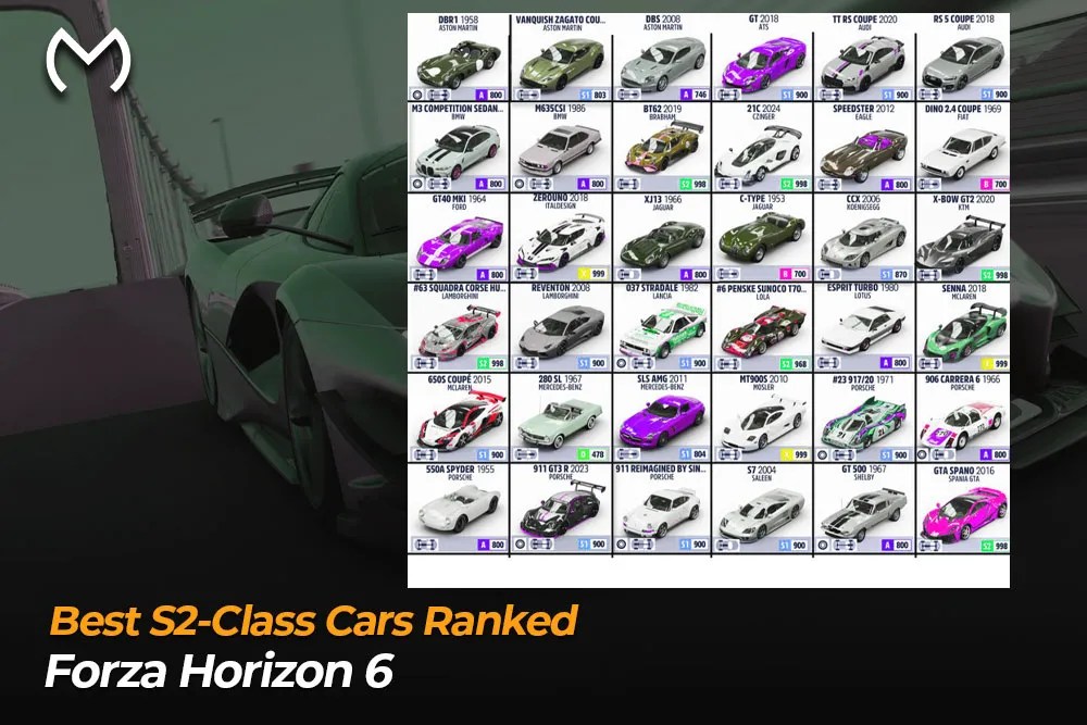 Forza Horizon 6 Best S2-Class Cars