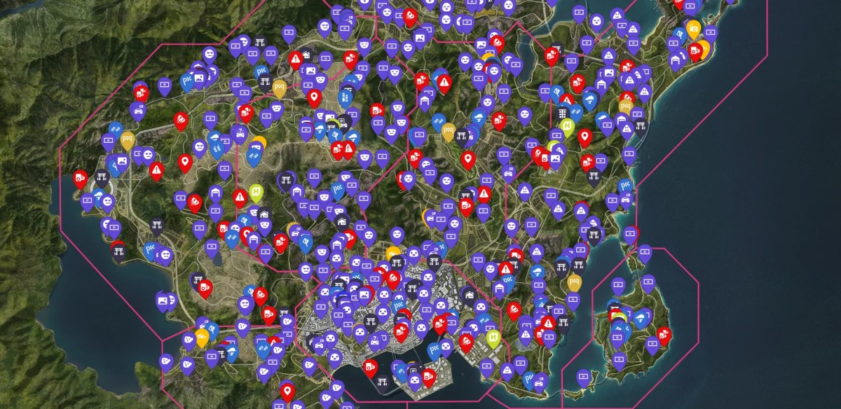 how to reveal all map icons in Forza Horizon 6